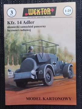 Wektor - Samochód pancerny Kfz.14 Adler
