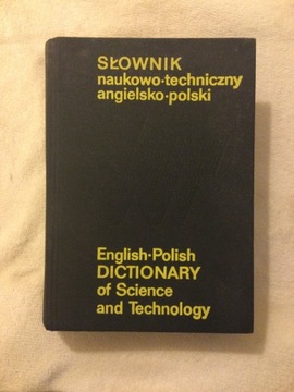 Słownik naukowo-techniczny angielsko-polski + info