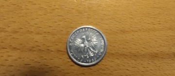 Moneta 1 zł 1989r Aluminium 