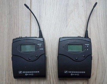 Mikroporty Sennheiser EW-100 G3+mikrofon krawatowy