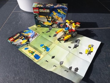 LEGO 6491 Rocket Racer Time Cruisers pełny zestaw