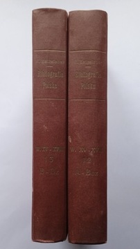 Karol Estreicher, Bibliografia Polska, 1891-1894