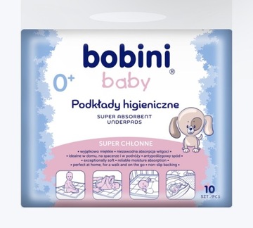 Podkłady higieniczne BOBINI 15 sztuk