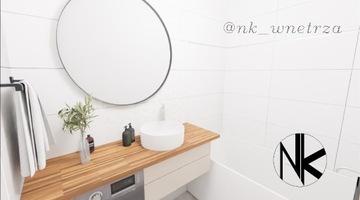 Projekt łazienki + dokumentacja techniczna