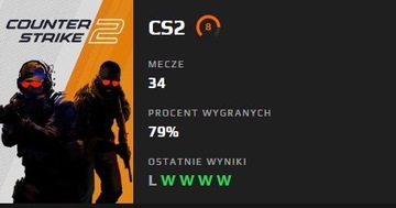 KONTO CS 2 Z FACEIT LVL 8