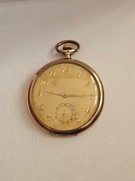 zegarek kieszonkowy złoty 14k p.585 76,07g 51,7mm