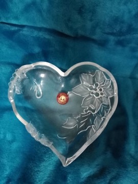 Serce-szkło kryształowe  nowe
