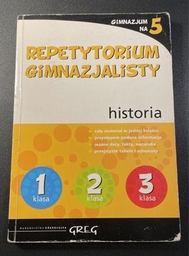 Repetytorium Gimnazjalisty Historia Greg