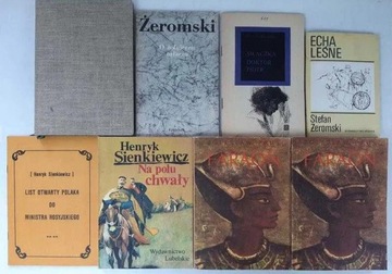 Zestaw 8 książek klasyka polska Prus Sienkiewicz