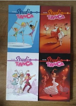 Studio tańca pełen komplet 4 komiksów