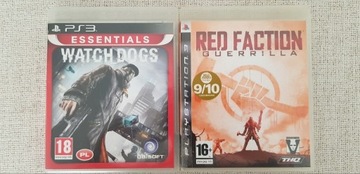 Watch Dogs PL PS3 + gratis Red Faction: Guerrilla