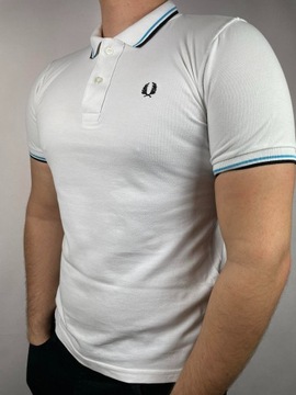 Koszulka Polo Fred Perry - Rozmiar XL - Biała