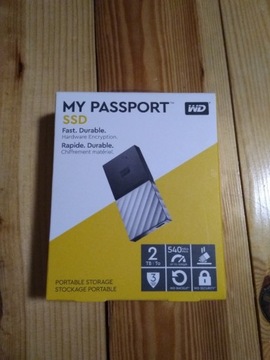 Dysk zewnętrzny SSD WD My Passport SSD 2048 GB