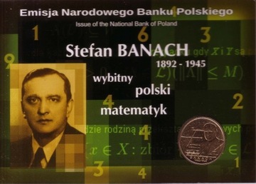 blister 2 zł 2012 Stefan Banach
