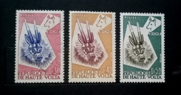 Górna Volta Mi 71-73 / MNH