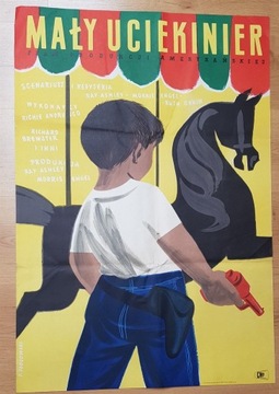 Mały uciekinier, Jodłowski, 1955, plakat kinowy