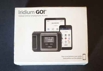 Iridium Go ! Wi-Fi Hotspot satelitarny j.Nowy+SIM