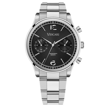 Vescari Chestor Black VSC-02SB-5 - Zegarek