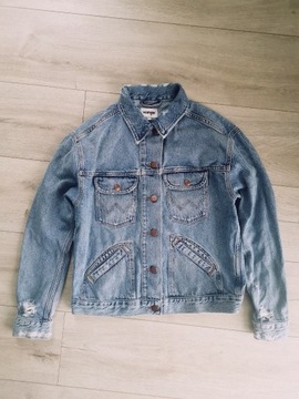 WRANGLER Retro Jacket, damska kurtka jeansowa XS