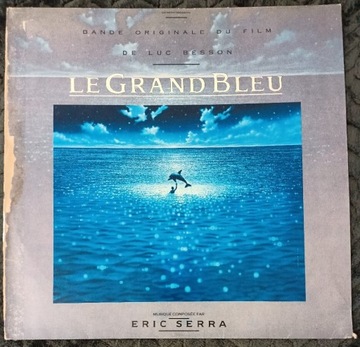 ERIC SERRA Le Grand Bleu SOUNDTRACK LP 1988r BDB