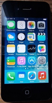 Iphone 4 16gb czarny stan bdb (opis)