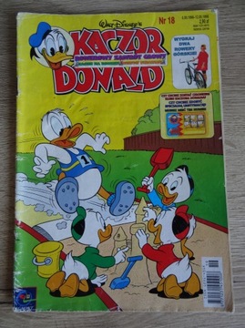 DISNEY__ KOMIKS KACZOR DONALD__ nr  18/1998