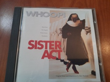 Płyta cd Whoopi Sister act muzyka z filmu bdb