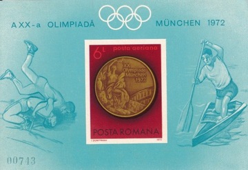 Rumunia 1972 * bl.101 kat.40€ - niski numer