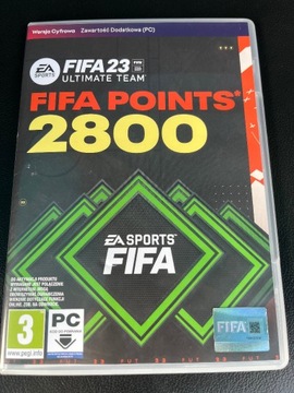 2800 FIFA POINTS FIFA23 ULTIMATE TEAM PC