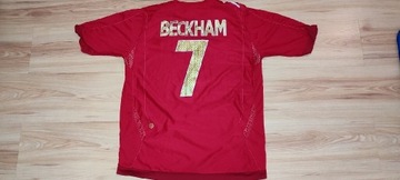 England Oryginal Umbro Beckham retro L