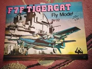Pokładowy samol. myśliwski GRUMMAN F7F  TIGERCAT 