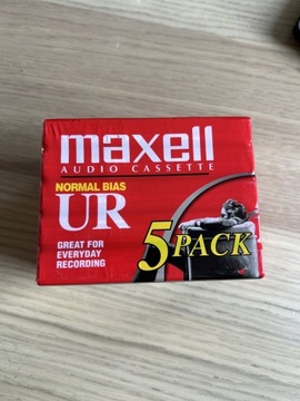 Kaseta Maxell UR 90 5-pack