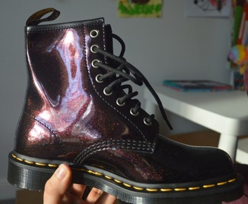 Dr. Martens Air Wair 1460, roz. 38, fioletowe