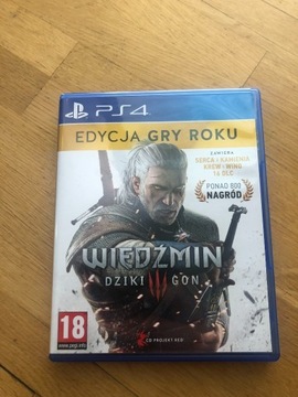 Wiedźmin 3 Dziki Gon Edycja Gry Roku GOTY PS4 