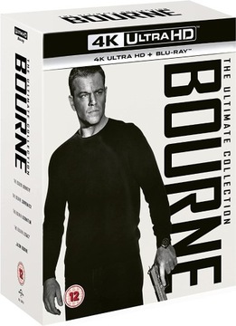 Bourne Kolekcja x5 4K+Blu-ray wer.POLSKA