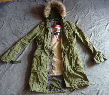 Kurtka-Parka SUPERDRY  ARMY PANTHERS rozmiar S