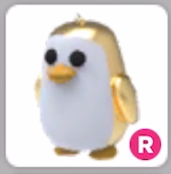 Roblox Adopt Me Golden Penguin R
