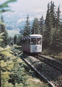 Pocztówka ZAKOPANE Kolejka na Gubałówkę 1986