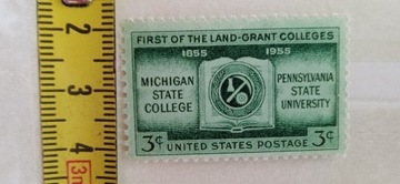 ZNACZEK USA-FIRST OF THE LAND GRANT COLLEGE-100LAT