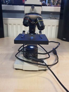 Mikroskop BIOLUX NG z kamerą sprawny 