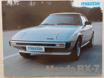 Prospekt Mazda RX 7.1979r. UNIKAT