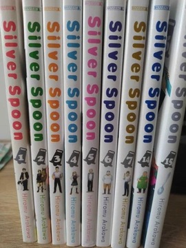 Manga "Silver Spoon" tomy 1-7 i 14-15