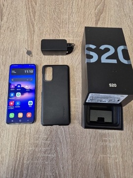 Samsung Galaxy S20 4G 8/128GB blue super zadbany