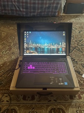 Laptop Asus F17 TUF Gaming 17”/i5-1140H/RTX3050/16