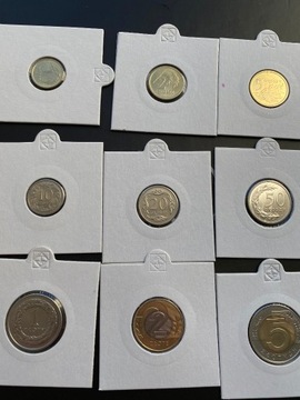 komplet monet obiegowych 2015 mennicze