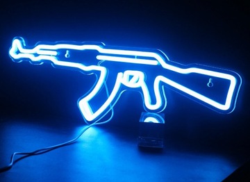 Neon Lampa LED AK-47