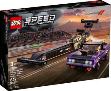 LEGO 76904 DODGE MOPAR DRAGSTER CHALLENGER