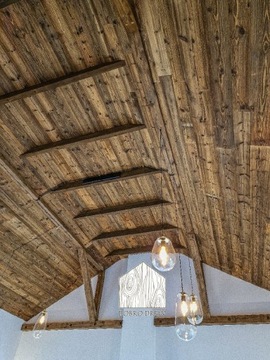 Deski stare drewno na ściane rustykalne meble 