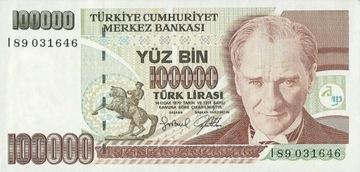 Turcja - 100000 Lirasi - 1970 - P206 - St.1