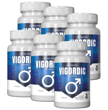 Vigordic - Suplement diety na męskość 180 kaps